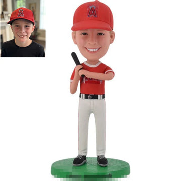 Kid Baseball Personalized Bobblehead from Picture